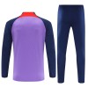 Liverpool Purple Version Sweat d'Entraînement Quarter-Zip 2023-24 Pour Homme